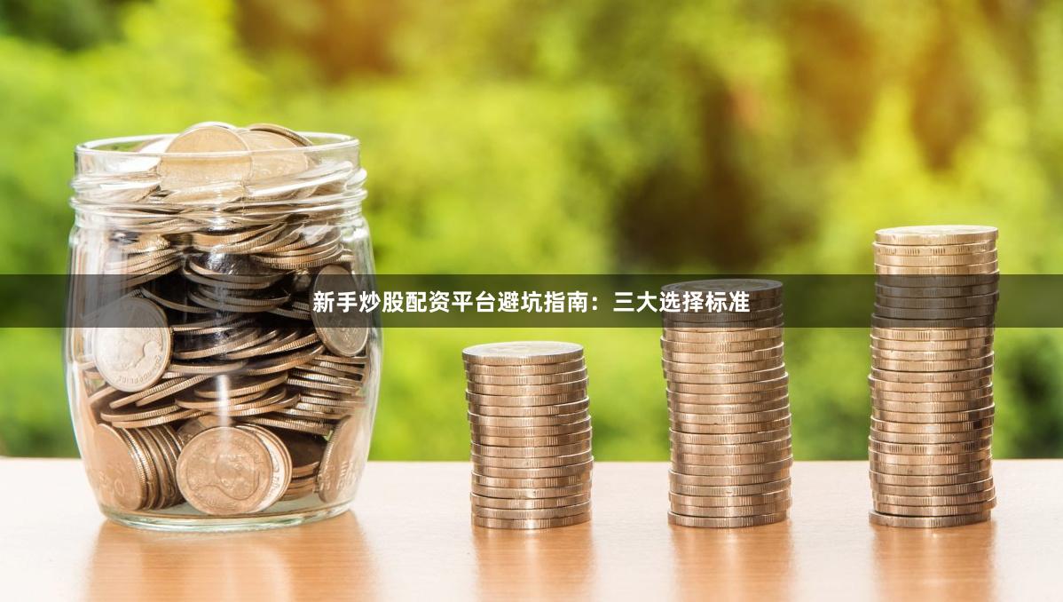 新手炒股配资平台避坑指南：三大选择标准